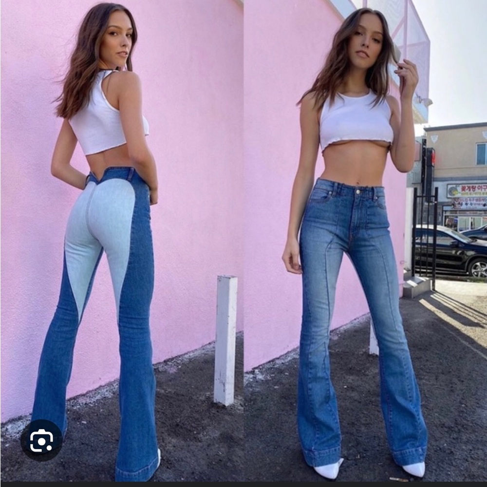 RESERVED ✨Revice Denim True Romance Two Tone Jeans